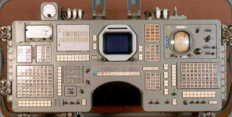 Main Cosmonaut Console of the «Neptune» IDS for the «Soyuz-T»